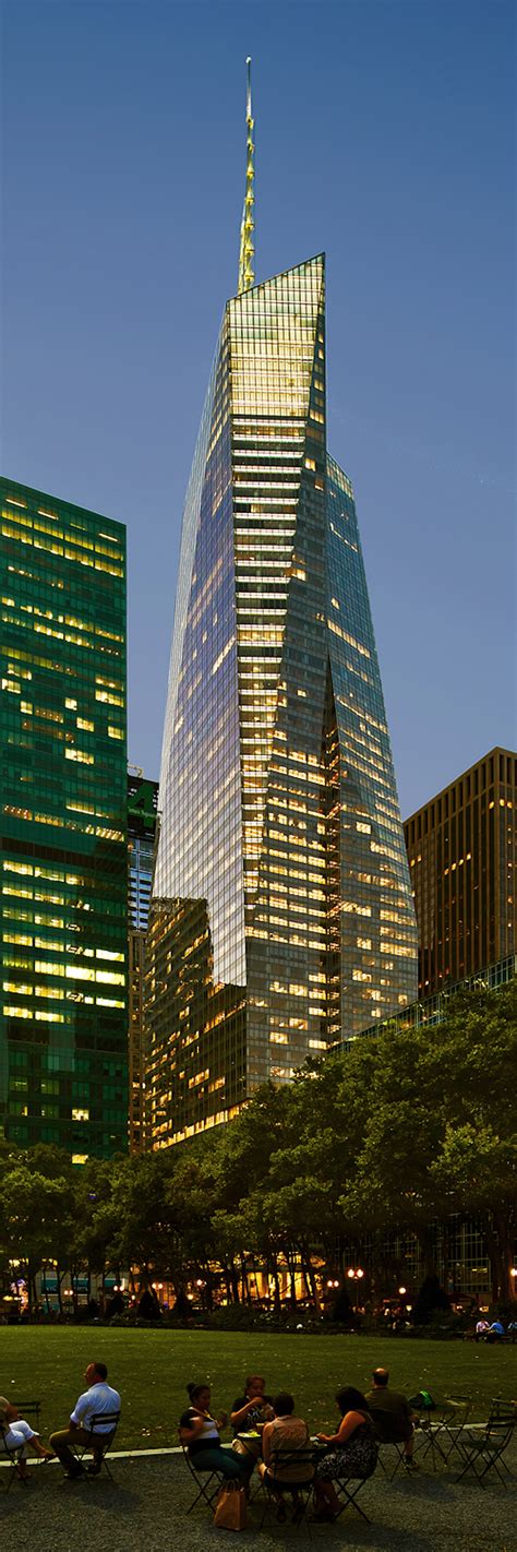 Bank of America Tower at One Bryant Park (Lighting Design) - Architizer