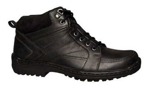 HUSH PUPPIES ANNUAL Leather Lace Up Boots Shoes Casual Work Outdoor ...