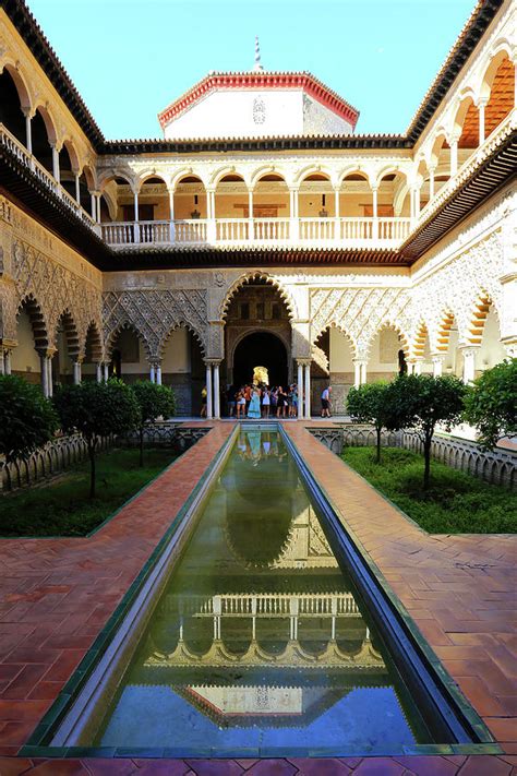 Royal Palace of Seville in Spain Photograph by Shixing Wen - Fine Art ...