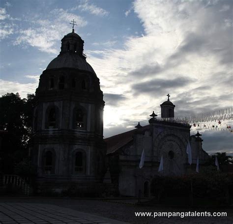 Old Bacolor Church - General View