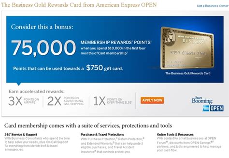 AMEX Business Gold Rewards Card: 75,000 Points for 2 Days Only | TravelSort