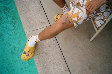 The Justin Bieber x Crocs Collab Comes In Drew House Yellow