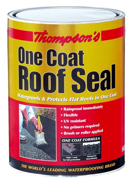 Thompson's Roof Seal Black Roof Sealant 5L | Departments | DIY at B&Q