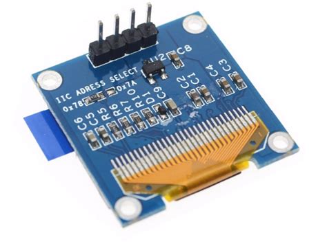 OLED 128x64 Pixel, I2C, 0.96 inch, SSD1306 SH1106, Arduino Library, 3-5V