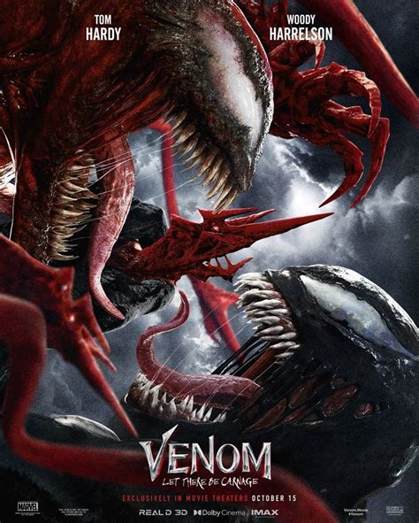 New Posters Released for "Venom: Let There Be Carnage" - LaughingPlace.com