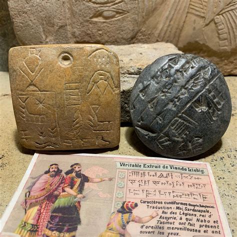 Sumerian / Babylon / Assyrian Cuneiform tablets - Ancient writing Mesopotamia