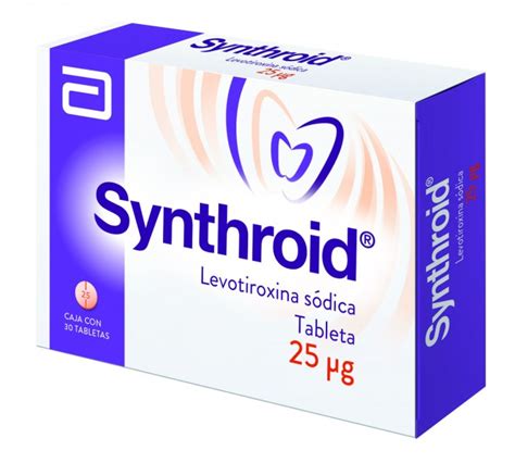 SYNTHROID 25 MCG 30 TAB – Farmapronto