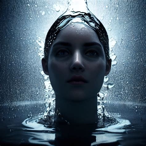 a head in a pool of water, cinematic photorealistic | Midjourney | OpenArt