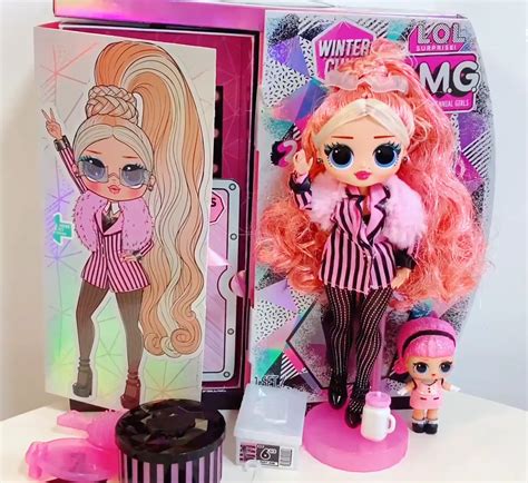 LOL OMG Winter Chill dolls - Big Wig, Icy Gurl, Missy Meow, Camp Cutie ...