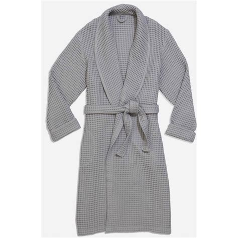 Brooklinen | Intimates & Sleepwear | Brooklinen Waffle Robe Size Medium Smoke Gray Lounge Spa ...