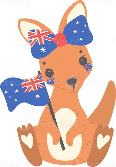Australia day kangaroo 36100820 PNG