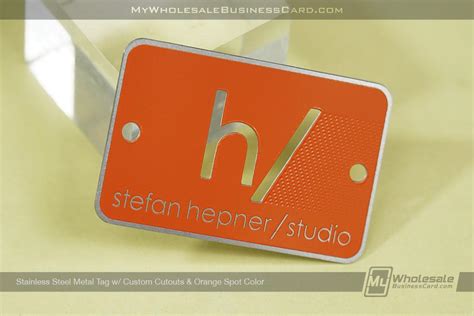 Custom Metal Tags And Unique Uses For Metal Cards - Metal Business Cards | My Wholesale Business ...