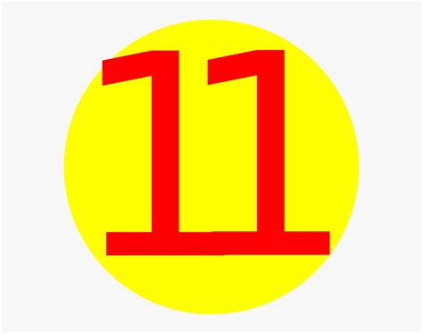 number 16 yellow rounded - Clip Art Library