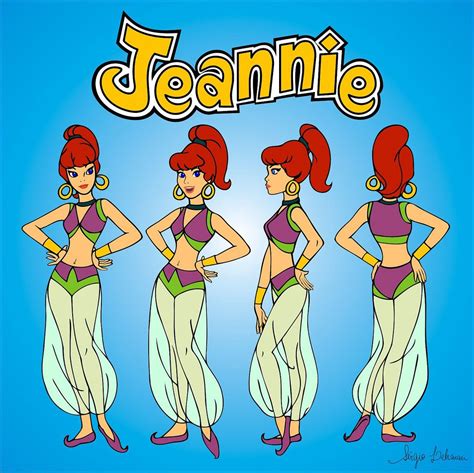 Jeannie | Classic cartoon characters, Hanna barbera cartoons, Old cartoons