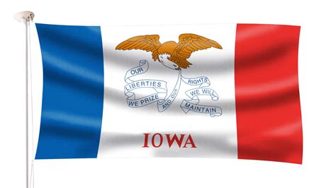 Iowa Flag | Hampshire Flag Company