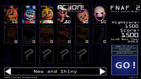 Five Nights at Freddy's 2 Ultra Custom Night || FNaF 2 Custom Night but ...