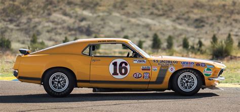 Peter Gregg (1971) Ford Mustang Boss 302 | Наклейки на авто, Покраска