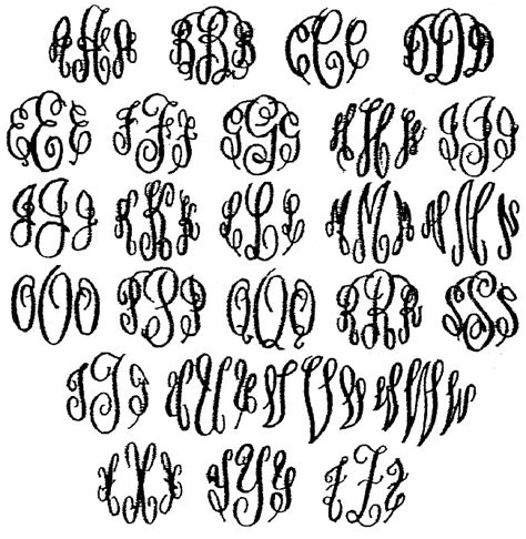 guestbook monograms