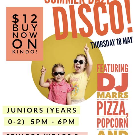 Summer Daze Disco — Term 2 2023