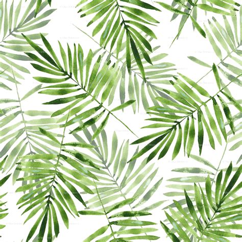 Green Palm Leaves PNG Transparent PNG, SVG Clip art for Web - Download ...