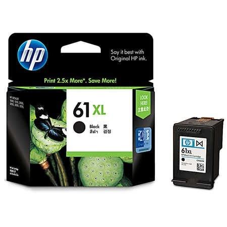 HP Black Ink Cartridge 61Xl | BIG W