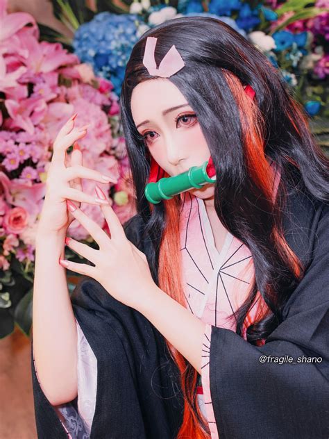 Nezuko Cosplay by me 💖 : r/KimetsuNoYaiba