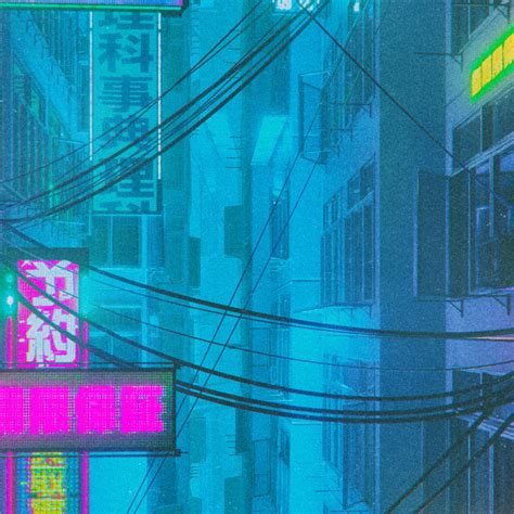 Download 90s Anime City Street Wallpaper | Wallpapers.com