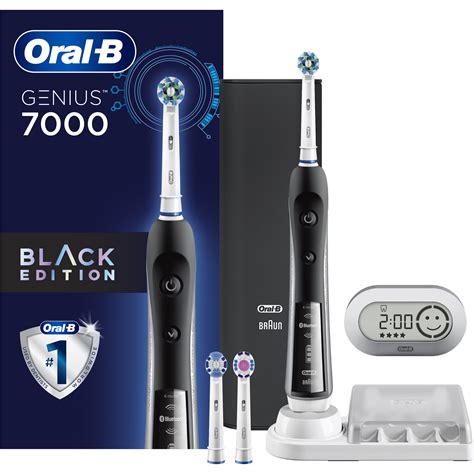 Electric Toothbrush, Oral-B Pro 7000 SmartSeries Black Electronic Power ...