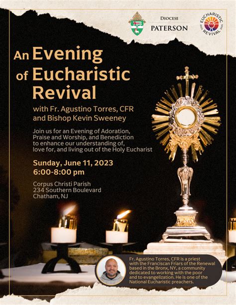 National Eucharistic Revival - Diocese of Paterson - Clifton, NJ