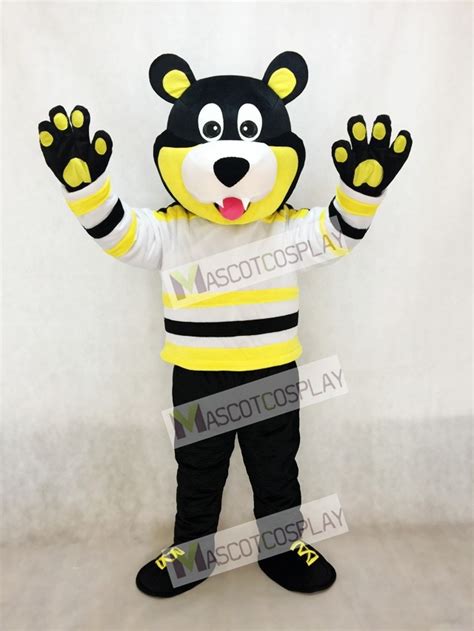 Estevan Bruins Bear Ice Hockey Mascot Costume