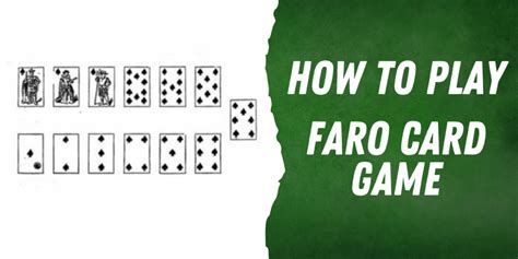 Faro Card Game Rules and How to Play? | Bar Games 101