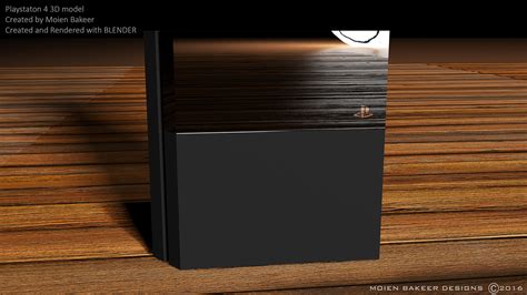 PS4 Fat 3D Model on Behance