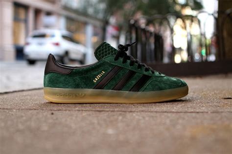 adidas Originals Gazelle Indoor 'Dark Green'- SneakerFiles