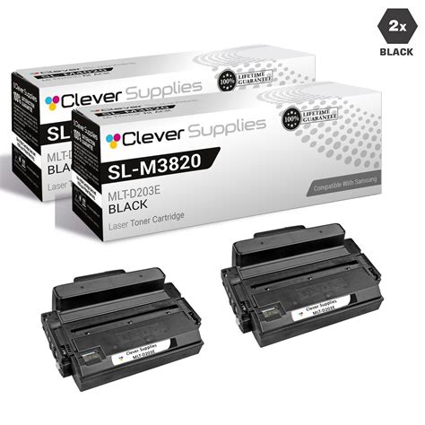 Compatible Samsung SL-M3820 Toner Cartridge 2 Black (MLT-D203E) - Clever Supplies Ink & Toner ...