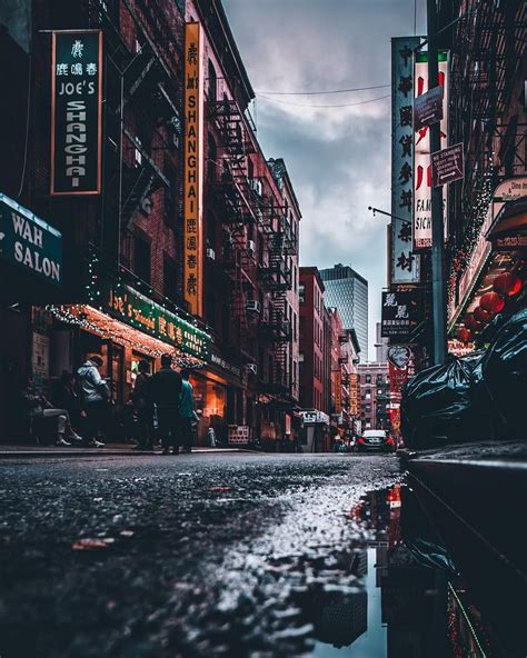 Stunning Moody Street Photos of New York City by Mazz Elias | Cityscape photography, City ...