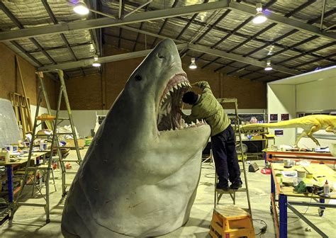 How to make a (scientifically accurate) megalodon sculpture - Australian Geographic