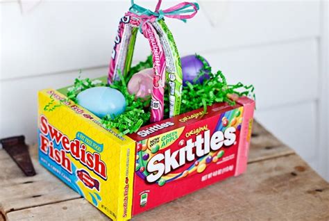 8+ Ideas to Make Cute Candy Easter Baskets - Guide Patterns