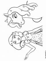 Mia And Me Coloring Pages sketch template