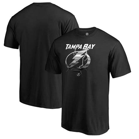 Men's Tampa Bay Lightning Fanatics Branded Black Midnight Mascot Big ...