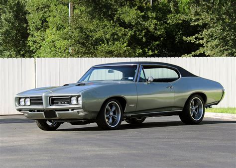 Pale Green 1968 Pontiac Gto For Sale | MCG Marketplace