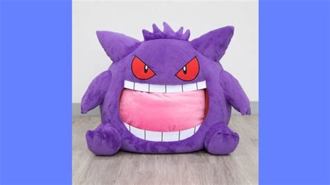 This chunky Gengar plush transforms into a crazy bed for one | ONE Esports