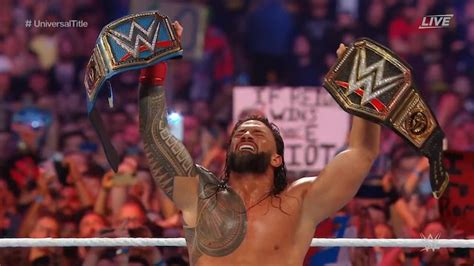 Backstage Rumor on WWE Title Situation With Roman Reigns Heading Into ...