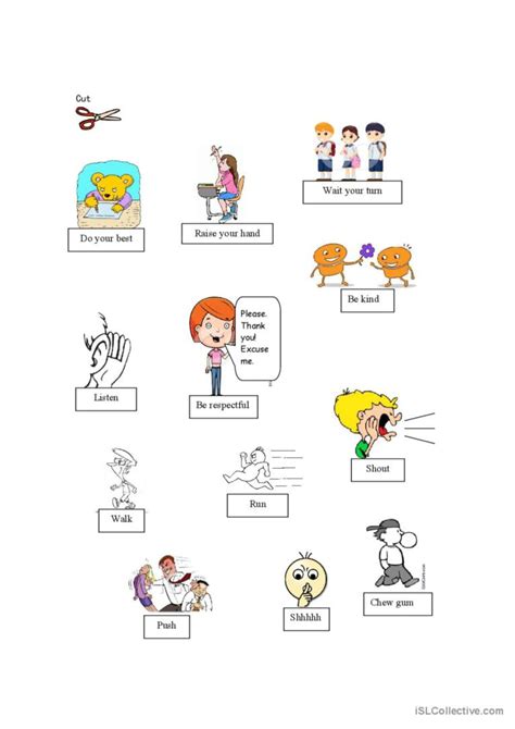 David goes to school: English ESL worksheets pdf & doc