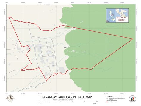 Naga City Bicol Map