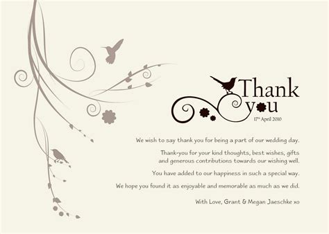 Damsel Design: Wedding "Thank You" Cards | Thank you card wording ...