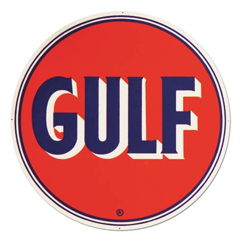 Gulf Oil Gas Station Vintage Steel Sign | Print design, Shirt print ...