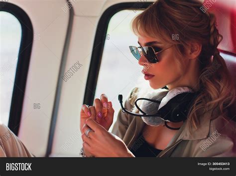 Female Pilot Cockpit Image & Photo (Free Trial) | Bigstock