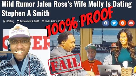 NBA West - Proof Of Molly Qerim & Stephen A Smith ESPN Relationship ...