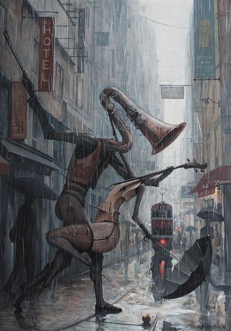 Dancing In The Rain Painting at PaintingValley.com | Explore collection of Dancing In The Rain ...