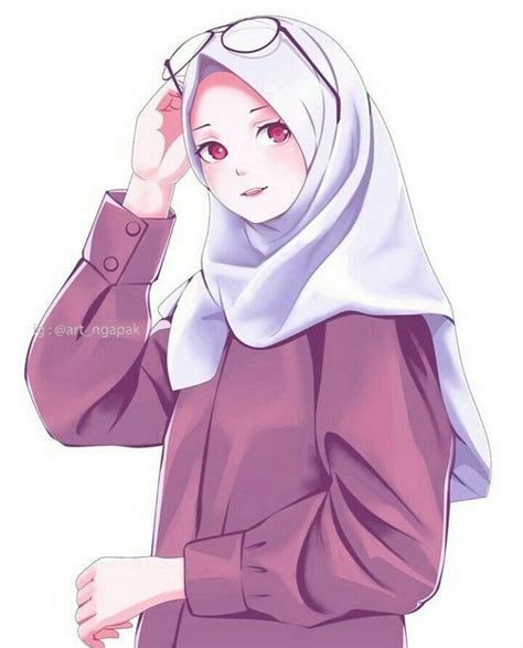 Anime Berhijab Selamat Hari Raya - JamirecJohnston